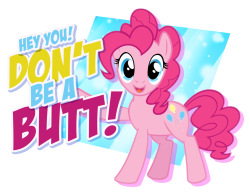 pixelkitties:  Don’t be a butt!  It’s