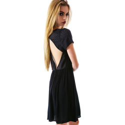 Dollskill:  U Can Never Have Too Many Lil Black Dresses Http://Www.dollskill.com/Evil-Twin-Puncture-Baby-Doll-Dress.html