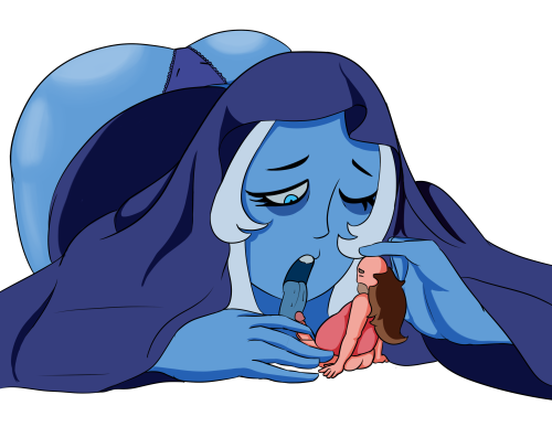 And then Blue Diamond gave him her giant panties and came back to homeworld. The end~