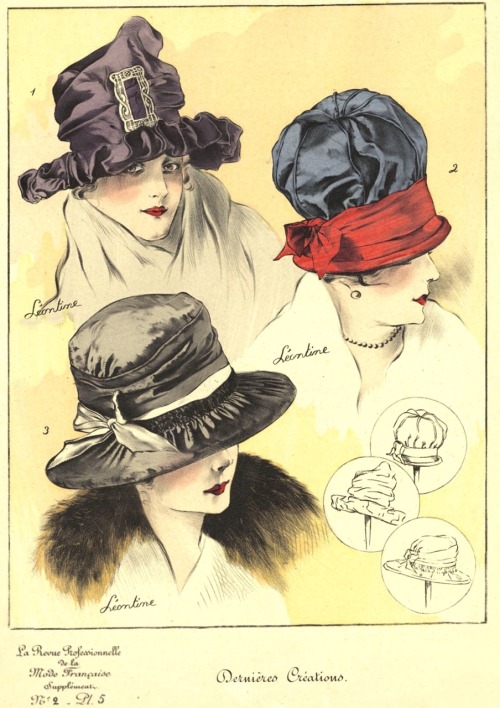 La revue professionelle de la mode française.1er novembre 1917.