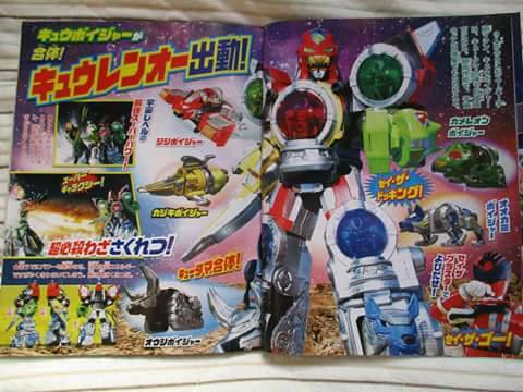 toku-viking: New Kyuranger scans!