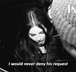 dellrey:  Lana Del Rey on singing Young and Beautiful at Kanye West’s proposal