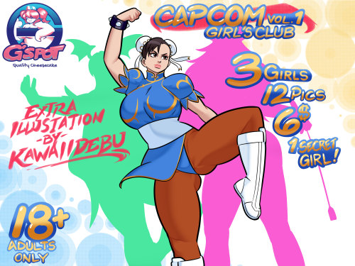 thekdubs:  reblogolog:  grimdesignworks:  CAPCOM GIRL’S CLUB VOL.1 IS OUT FOR MAXIMUM ENJOYMENT!  I’