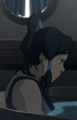 madystacy:  This is the closest we’ve come to seeing Korra in a swimsuit right? 