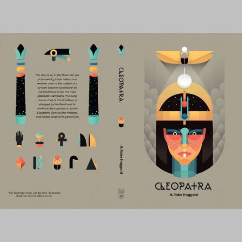 The impostor Cleopatra! This new cover is available on our shop at the link in our profile. #cleopat