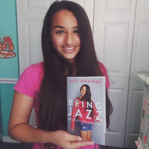 “I am SO excited to share the news today that I’ll be publishing my memoir BEING JAZZ: My Life as a 