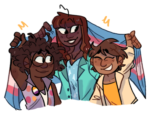 ilee-font:Drew some of my favorite canon trans characters for TDOV yesterday!!