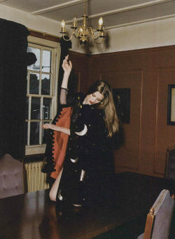 deseased:  hannah kern in under the influence magazine #8, photographed by greta ilieva 