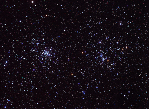 galaxyshmalaxy: NGC 884 &amp; 869 - Double Cluster (by Captain Tweaky)