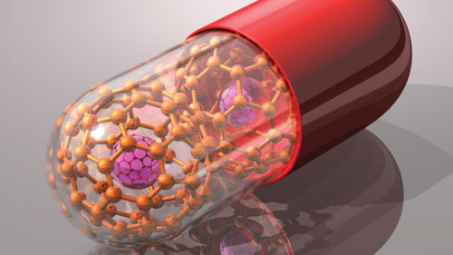 s-c-i-guy:  Nanomedicine  In a 1959 lecture at Caltech famously dubbed “There’s Plenty of Room at the Bottom,” American physicist and Nobel laureate–to-be Richard Feynman discussed the idea of manipulating structures at the atomic level. Although