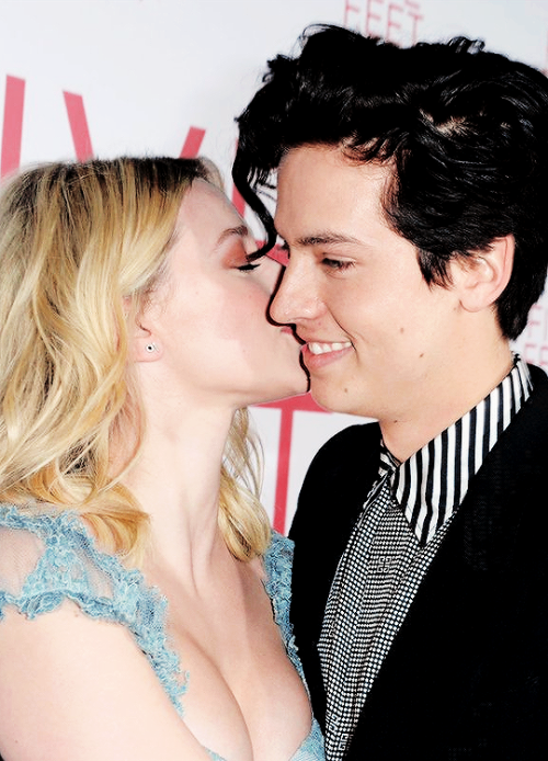 Cole Sprouse and Lili Reinhart attend the Five Feet Apart movie premiere in Los Angeles (March 08) g