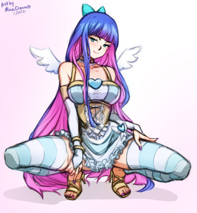 XXX #740 Stocking (Panty & Stocking)Support photo