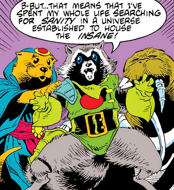 comicbookpanels: We know what you mean, Rocket!