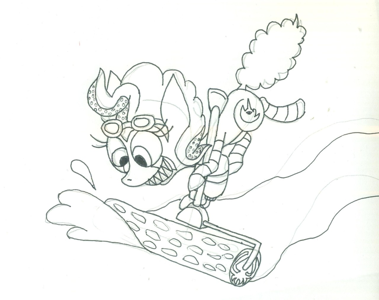 darkfiretaimatsu:  You’re Pinkie Tai now, you’re Inky Dye now~I’m surprised