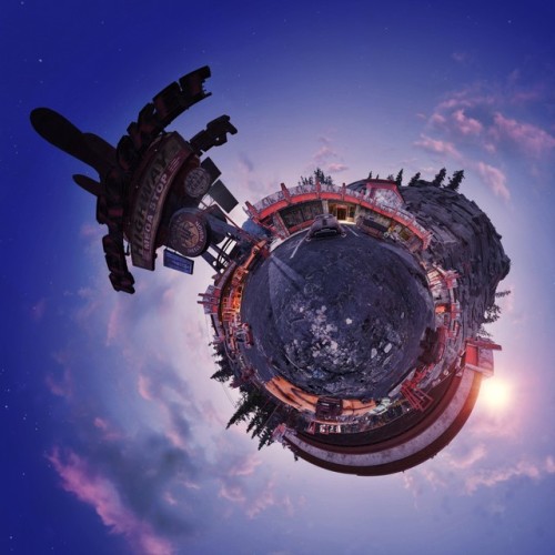 Fallout 76 ‘Little Planet’ panoramas.(approximately 100 screenshots were used to make ea