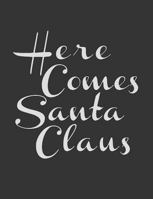 I&rsquo;ll make Santa come ;)