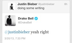 fobfeelsdestroyedmylife:  somedosts:  omg im crying  no one hates justin bieber as much as drake bell 