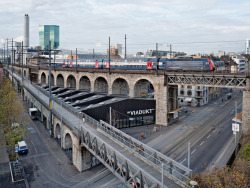 subtilitas:  EM2N - Restoration of the viaduct arches, Zurich 2010. A great urban renewal project that breathes new life to a previously derelict infrastructural barrier. Photos &copy; Roger Frei. 