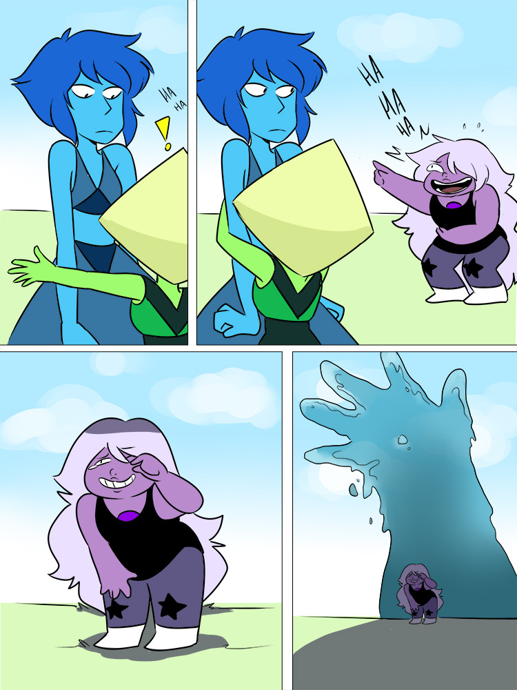missgreeneyart:Amethyst learned her lesson.