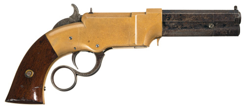 Volcanic lever action pistol, mid 19th century.From Rock Island Auctions