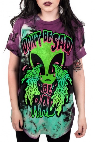 alwaysleftengineer: COOL FASHION TEES COLLECTION  Letter Big Mouth   Crying Alien