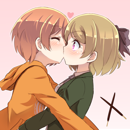 ✧･ﾟ: *✧ Way to go, Rin! ✧ *:･ﾟ✧♡ Characters ♡ : Hanayo Koizumi ♥ Rin Hoshizora♢ Anime ♢ : Love Live!