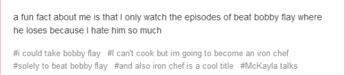choicesvoices:did u guys know there’s a whole subset of tumblr that hates bobby flay’s guts