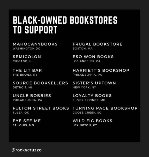 macrolit:Support black-owned bookstores! 