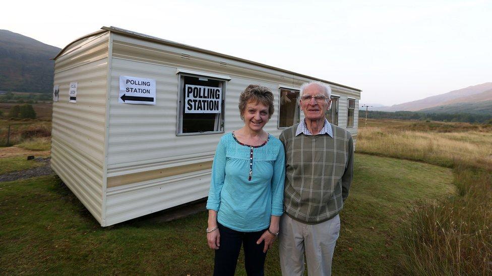  Scotland votes in Independence Referendum