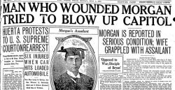 kevr:  cracked:  Eric Muenter was a mild-mannered Harvard professor with the secret hobby of slowly poisoning his wife with arsenic, which was apparently in vogue at the time. Once she finally died, Muenter went on the run, changing his name to Frank