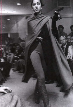 devon-aoki: Pat Cleveland at Halston F/W