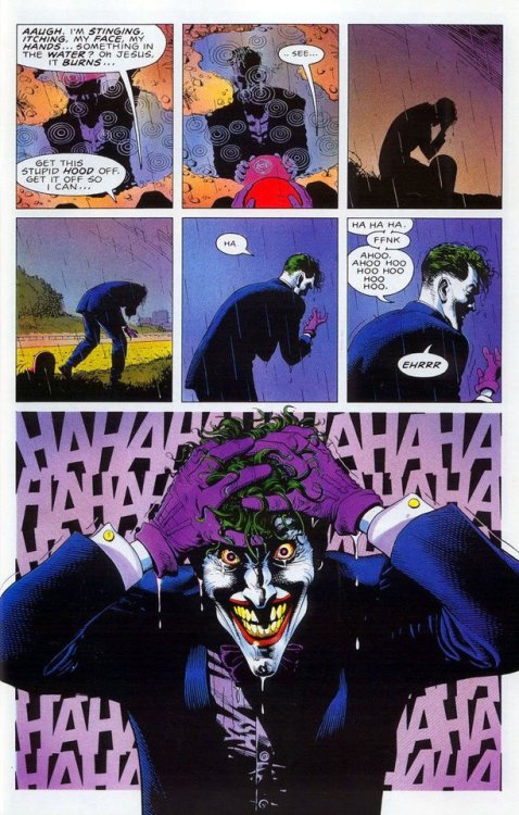 jesters-fools-clowns: Gotham Joker and the Killing Joke comparisons.