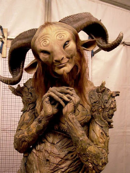 theblairwitchboy:  cynema: Behind the scenes of Pan’s Labyrinth, 2006.  Me