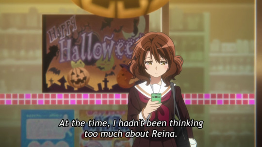 Kumiko acting like Reina wasn’t on her mind.