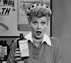 lucille&ndash;ball:    “You know this stuff tastes pretty good once you get
