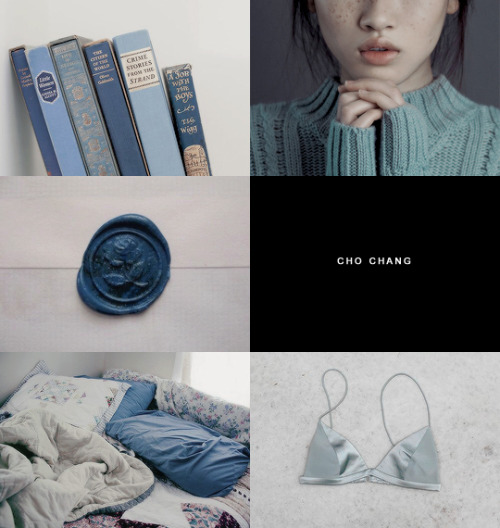 chandelyer: aesthetics:  Luna Lovegood; Cho Chang