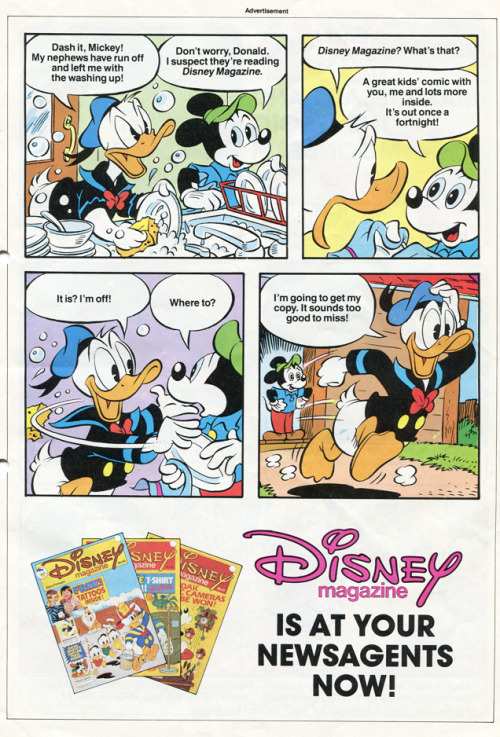thatmew: feazelbal: heckyeahponyscans: heckyeahponyscans: Disney Magazine ad in G1 My Little Pony co