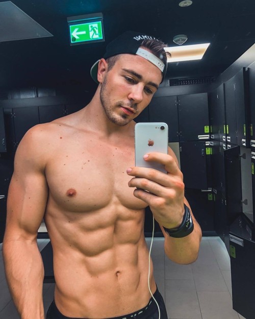 Locker room selfie for the sluts