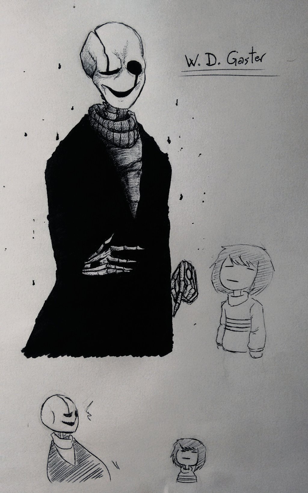 the-paper-head:  W. D. Gaster by fercho170 