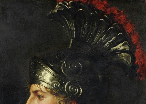 detailedart: Detail of Head of Mars (c.1800), the French School, oil-canvas