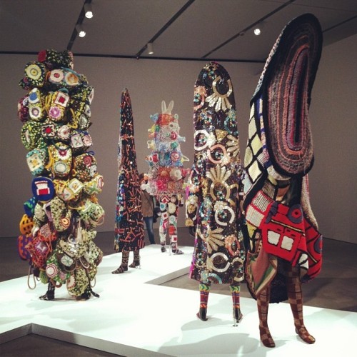 instagram:   Nick Cave’s Soundsuits at the Boston ICA To see more photos and videos of Nick Cave’s colorful creations, explore the Institute of Contemporary Art location page. Chicago-based artist Nick Cave constructs his signature “Soundsuits”—vivid,