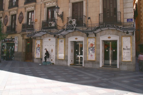 Inaugurated in 1871 and nowadays a nightclub, the Theater Eslava has its own ghost, that of the play