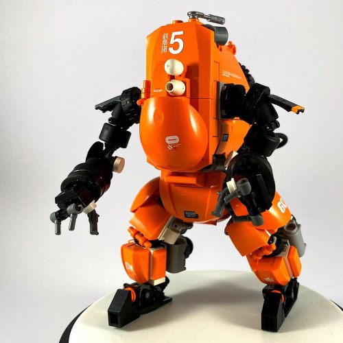 Orangehead-III Mech by Marco Marozzi flic.kr/p/2mFP8XH