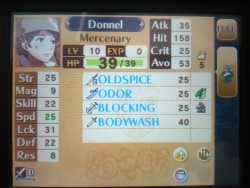 wildknightblazer:  I Streetpassed someone in Awakening today that had these weapons for Donny. I wholeheartedly approve.  just fucking choked