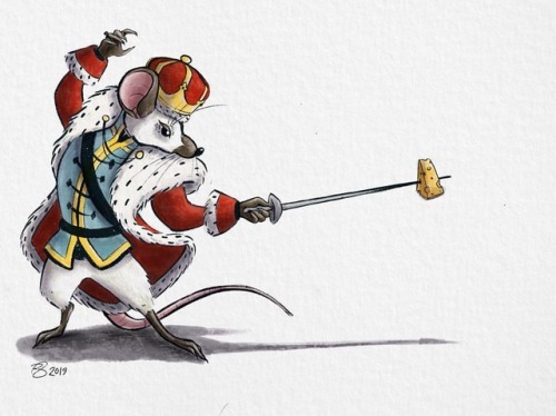 The mouse king! For the #characterdesignchallenge ...#illustrationartists #artistsofinstagram #illus