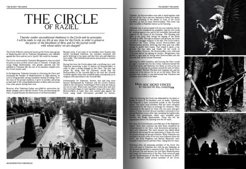 libertyhall: Shadowhunters series: The Circle Era  + Magazine Editorial (new version) The infernal d