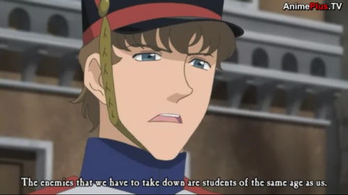 SHOUJO COSETTE DOES THE THING WHERE VALJEAN SAVES JAVERT SO WELL AND THEY HAVE A NATIONAL GUARDSMAN 