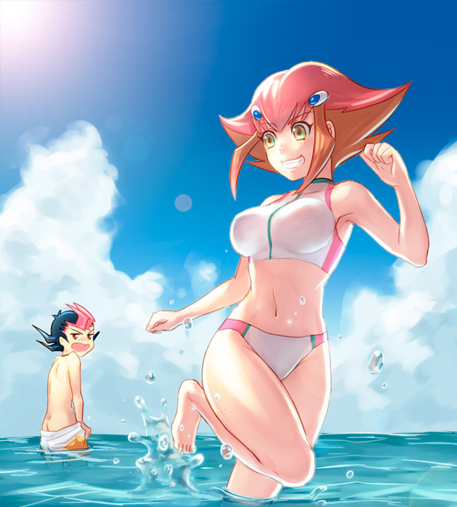 File:Yu-Gi-Oh! 5D23 2.jpg - Anime Bath Scene Wiki