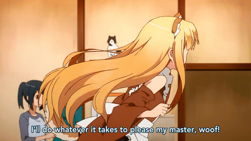 midnightecchiresurrection:    6G for mothernix  a full gif set coming at you~~~Wolfie