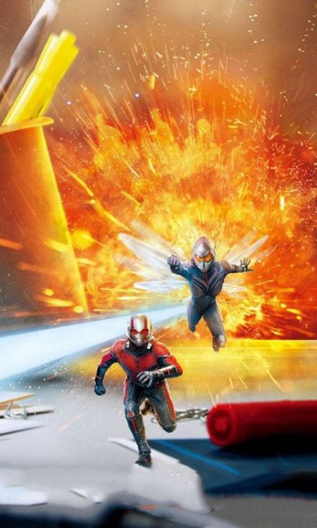 Ant-Man and The Wasp, movie poster, 2018, 480x800 wallpaper @wallpapersmug : https://ift.tt/2FI4itB 